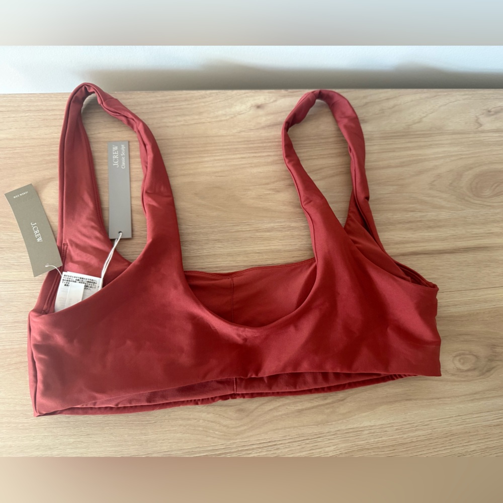 Claudia bikini top in Classic Sculpt Carolina Clay - Picture 7 of 10